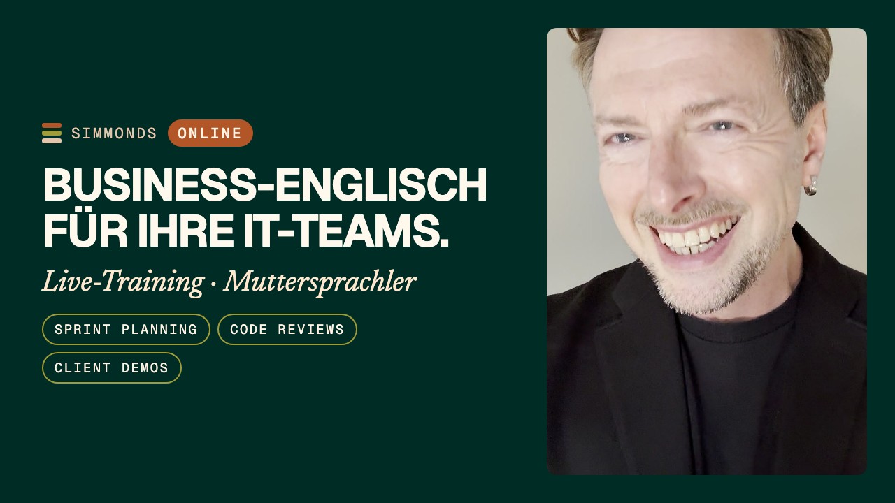 Englisch für IT & Software: Sprint Planning, Code Reviews & Demos