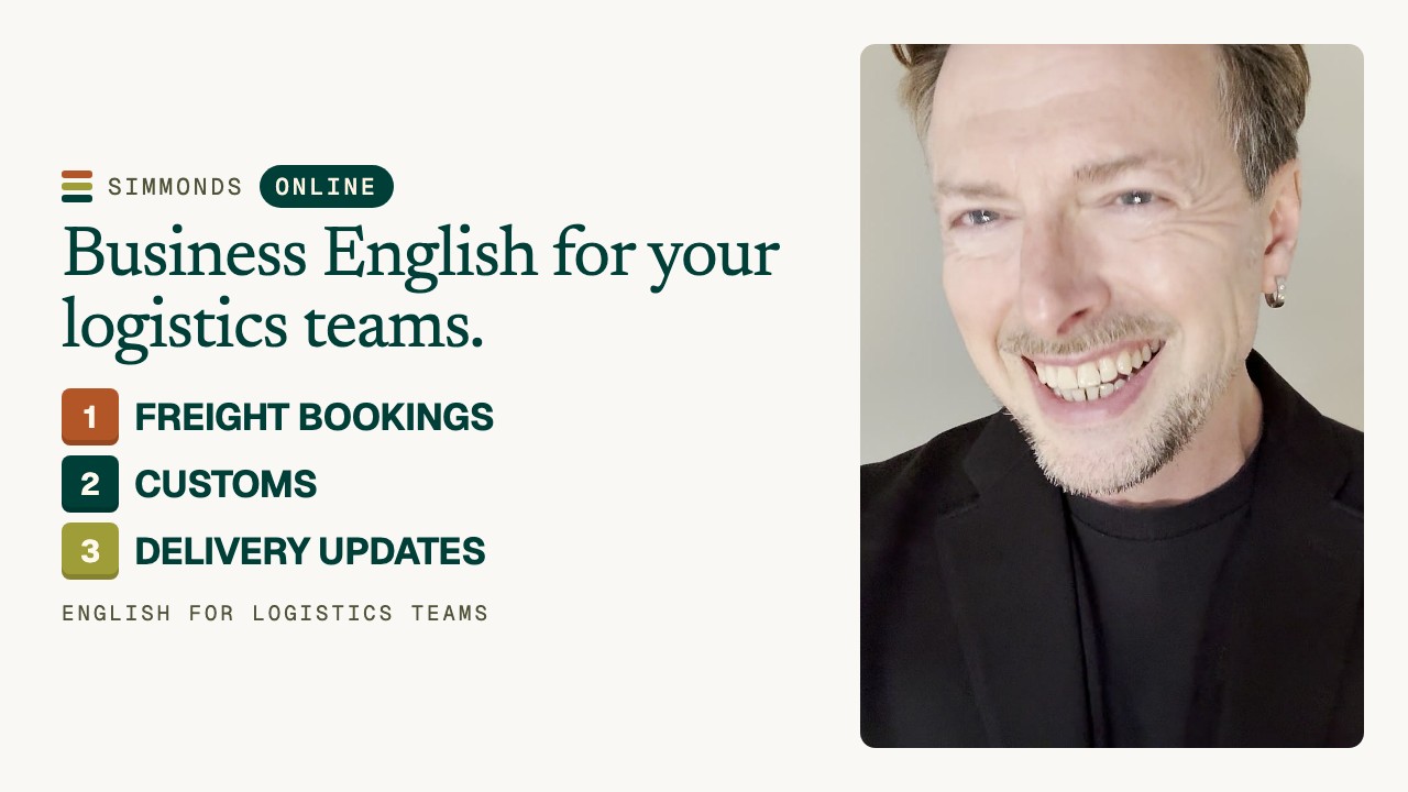 Business English for logistics: Freight, Customs & Supply Chain