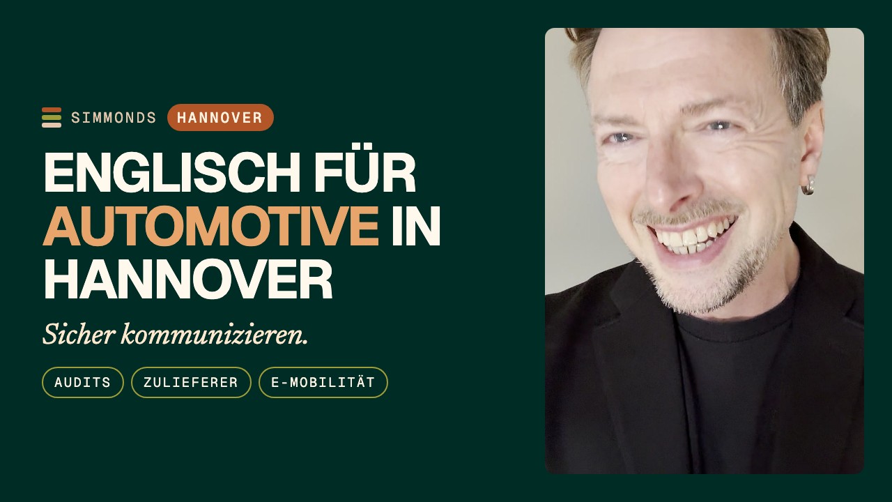Englisch für Automotive in Hannover: Audits & Zulieferer