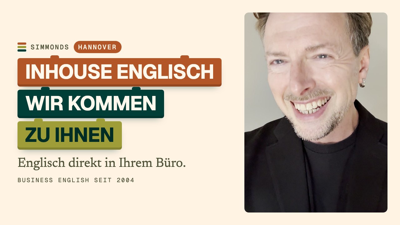 Inhouse Englischtraining Hannover: Wir kommen zu Ihnen
