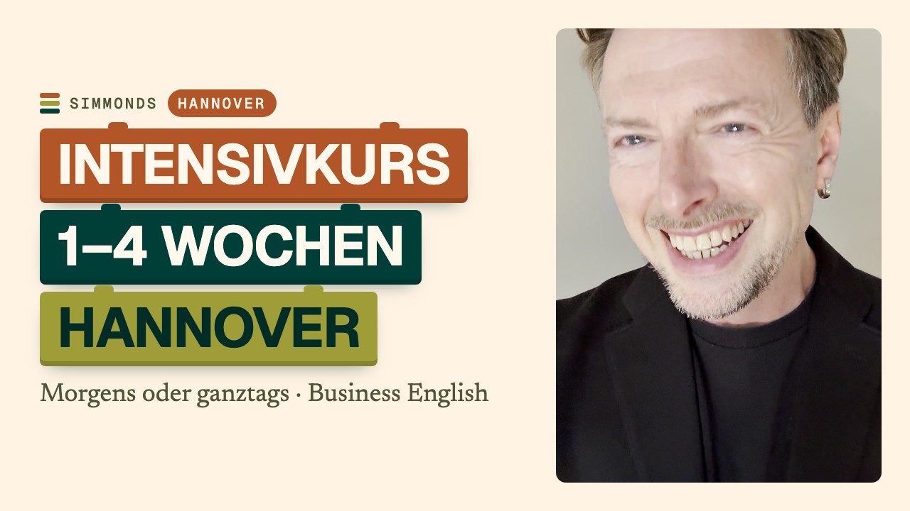 Englisch-Intensivkurs Hannover: 1–4 Wochen
