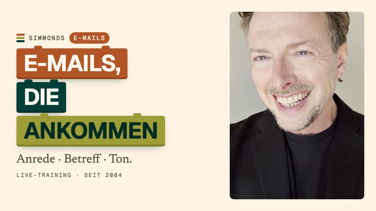 E-Mails auf Englisch: Anreden, Betreffzeilen und Ton
