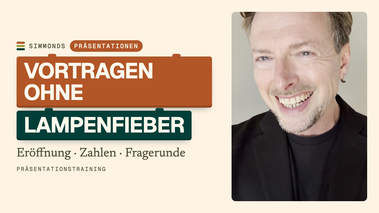 Präsentationen auf Englisch: Struktur, Zahlen und Fragerunde