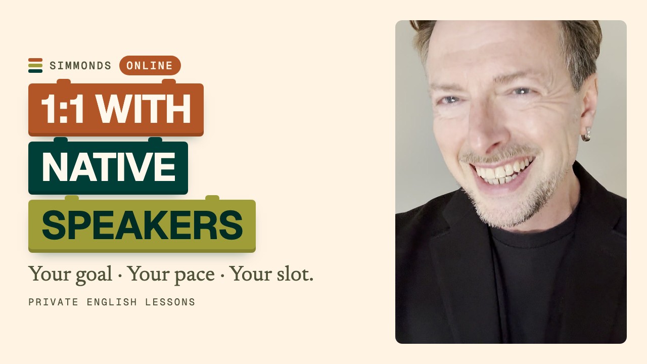 Private English Lessons Online: 1:1 with Native Speakers