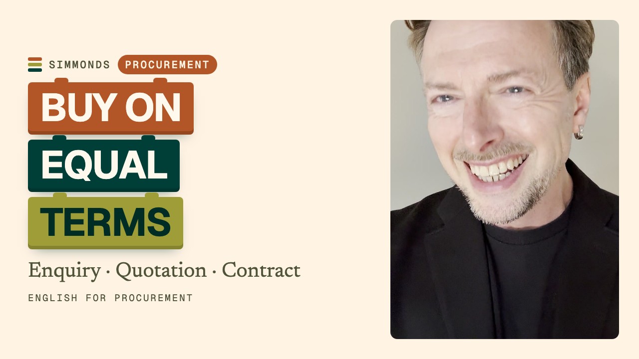 English for Procurement: Suppliers, Quotations & Contracts