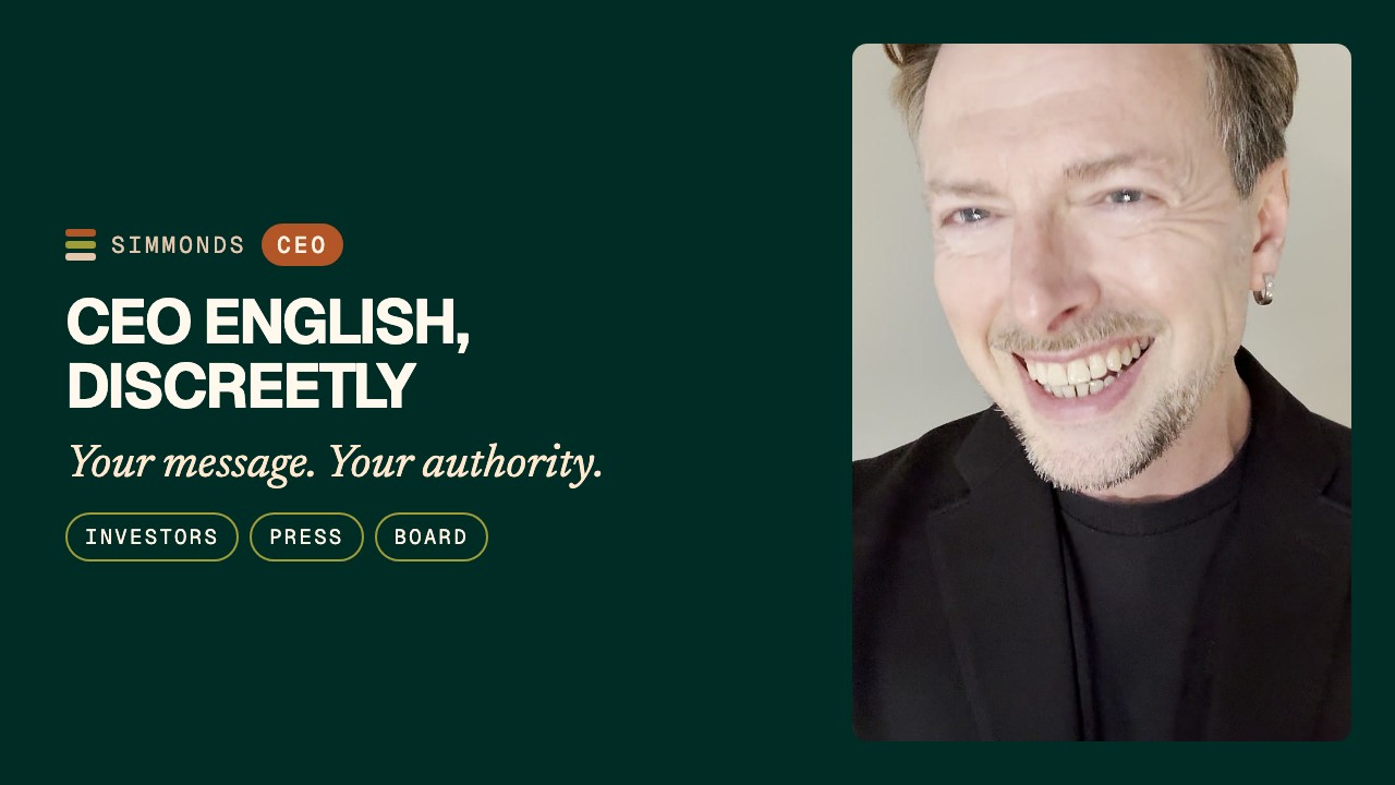 English for CEOs: Investors, Press and Board