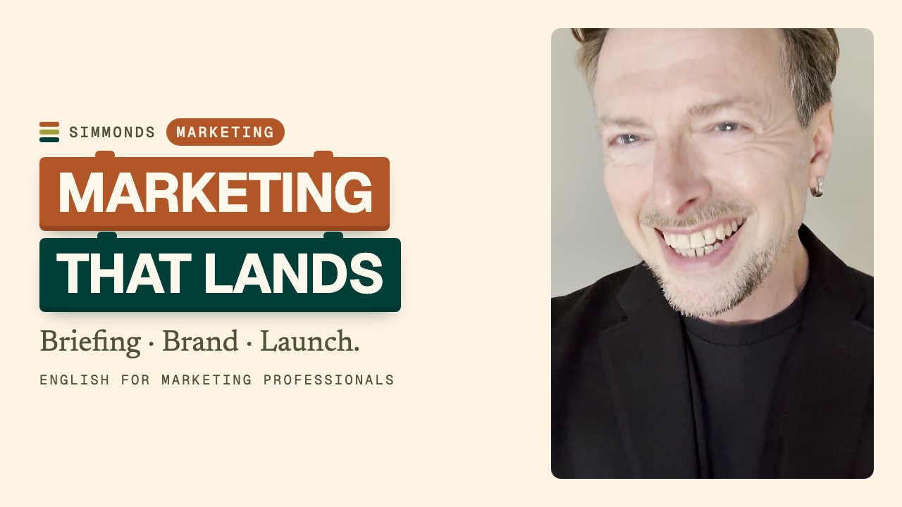 English for Marketing: Briefing, Brand and Launch